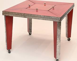 JZArt6a Red conversation table closed