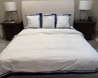 King Size Bedding Only (Furniture & Lamps are Not For Sale)