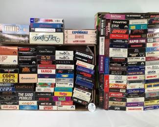 120+ VHS Tapes!