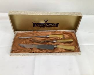 Crown Sheffield Carving Set