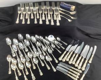 Vintage Louis XV Sterling Silver Set By Birks