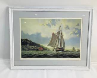 Rindlisbacher Sailboat Artwork