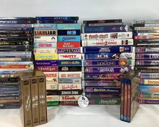 Family/Children VHS & DVDs