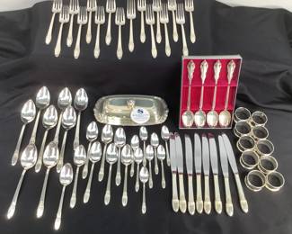 Beautiful Silverplate Service Pieces