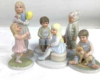 An Assortment of Ceramica Excelsis Figurines By Frances Hook