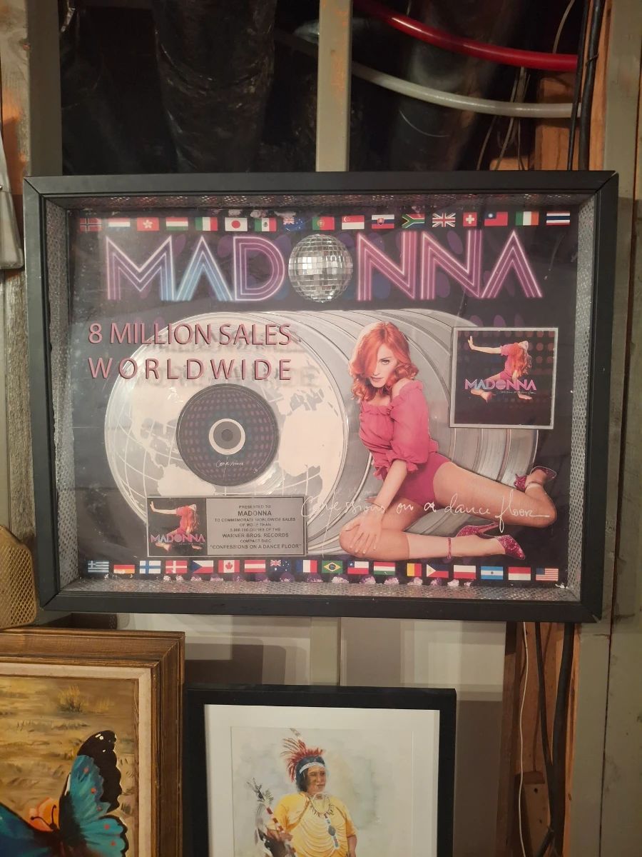 Presented and given away by Madonna herself! 