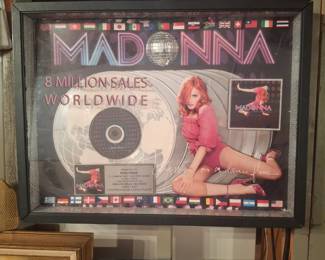 Presented and given away by Madonna herself!