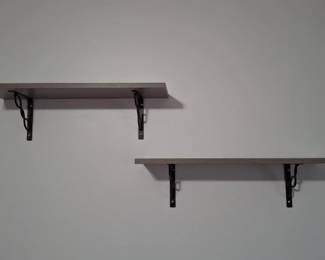 Tan Wall Shelves