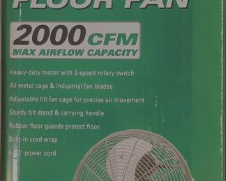 Master Force Floor Fan