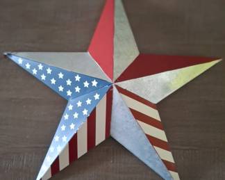 Patrotic Door Star