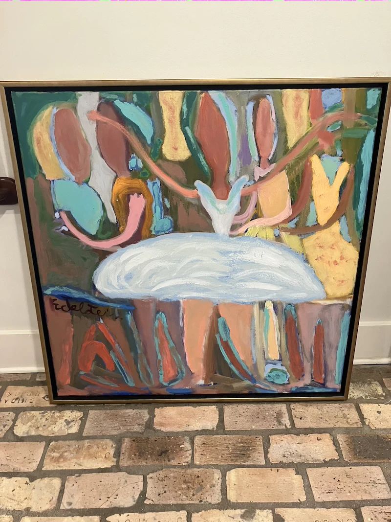 Original Paul Edelstein 38”x38”