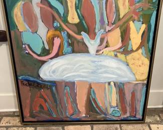 Original Paul Edelstein 38”x38”