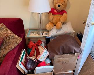 Still unpacking boxes 