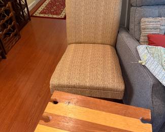 2 upholstered chairs