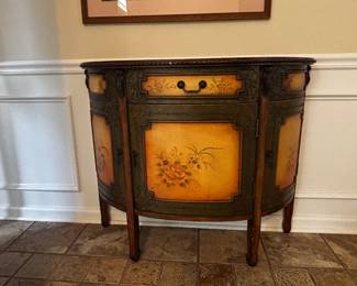 Bombay Company semi-circle entryway table