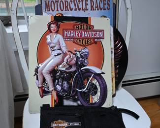 Harley Davidson signs