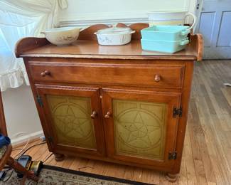 Pie safe/ washstand cabinet