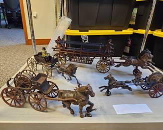 Victorian Cast iron toys 