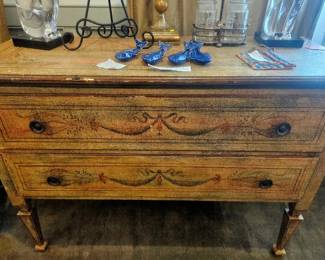 19th c hand painted Italian dresser