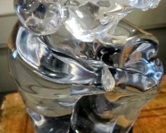 Murano glass sculpture, set of 2set of 2