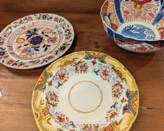 Vintage Japanese plateware