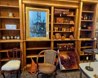 Chairs and art 