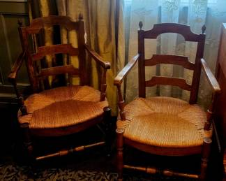 2 French Provincial chairs