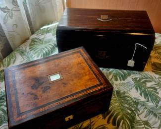 Beautiful boxes, portable desks