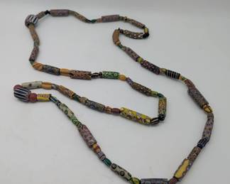 Double length string of Venetian Trading Beads 