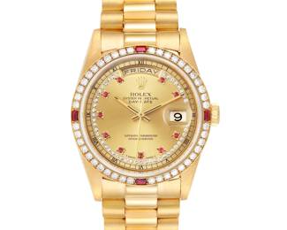 Lot 380 Rolex Presidential Watch