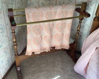 Quilt rack