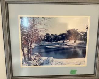 Outdoor winter print