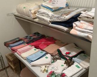 Placemats and napkins, sheets 