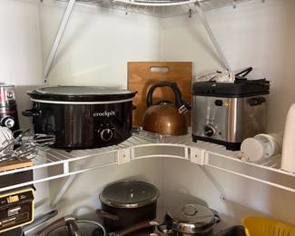 Pots, Pans, Crockpot, Toaster & More!
