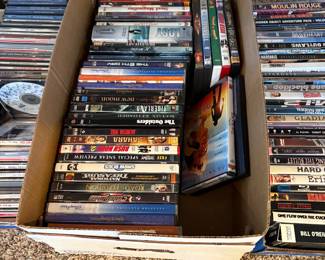 Tons of DVDs