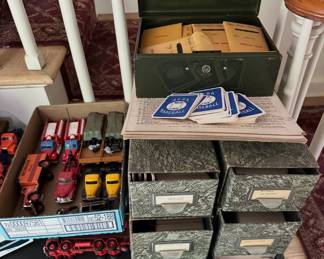 APBA Baseball Cards - Large Lot,  Toy Cars