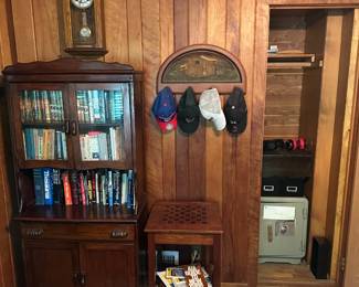 Small Cabinet, Clock, Checker TableGame, Safe