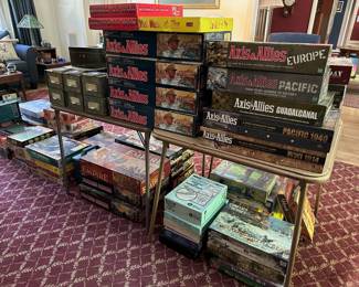More Axis & Allies, Conflict Heroes, Fortress America, American Civil War, Attack, Pro Baseball, Tide of Iron