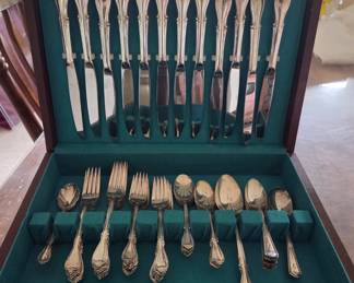 Lovely Vintage Silver plate flatware set