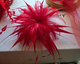 Beautiful Mr. Song Millenry Hat fascinator from Detroit and now out of Business