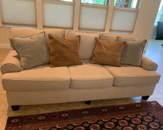 Light beige couch in great condition 