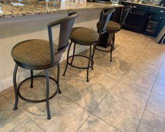 Swivel bar stools