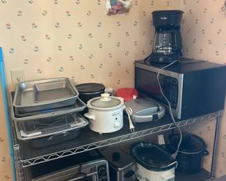 More kitchen and small appliances