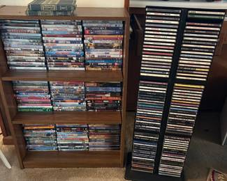 More DVD's and CD's