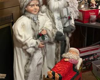 Mr. and Mrs. Kris Kringle.