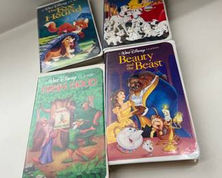 Black Label Vintage Disney VHS