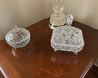 Crystal Candy Dishes.