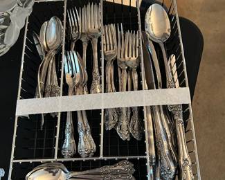 Oneida "Community" stainless flatware set.
