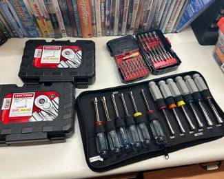More crafstman. Some new and sealed.