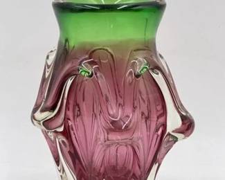 midcentury murano vase